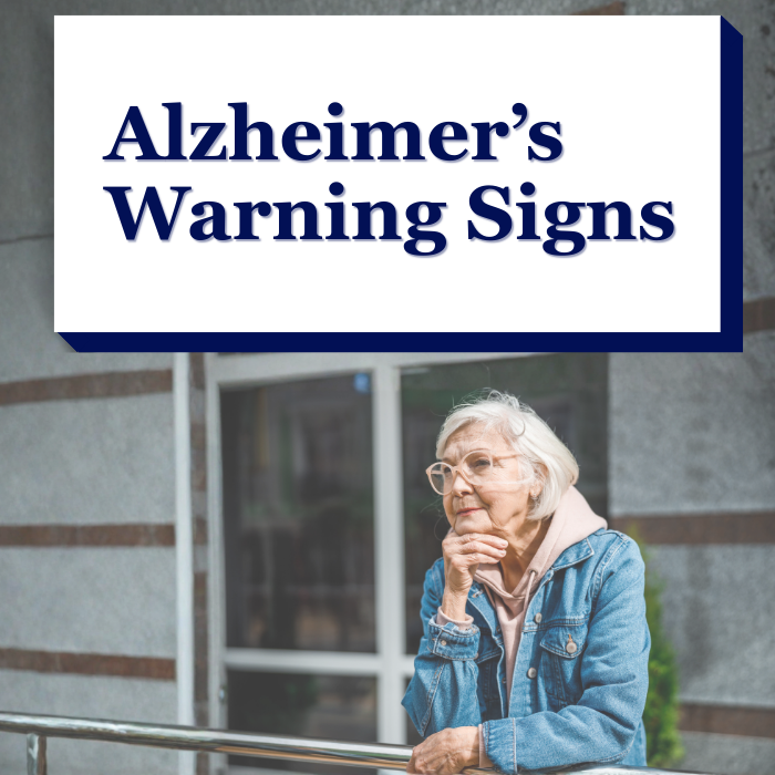 Alzheimer's warning signs